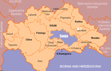 sunja karta Sunja: važnost obrane mjesta i uloga generala Slobodana Praljka  sunja karta